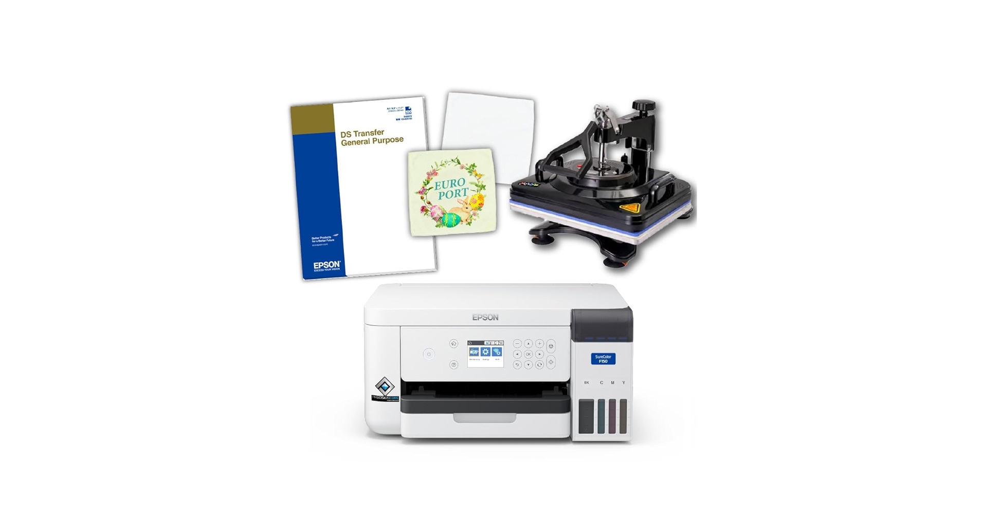 SC-F150 コンプリートセット Amazon.co.jp: エプソン SC-F150 アイロンプレス機セット 卓上型